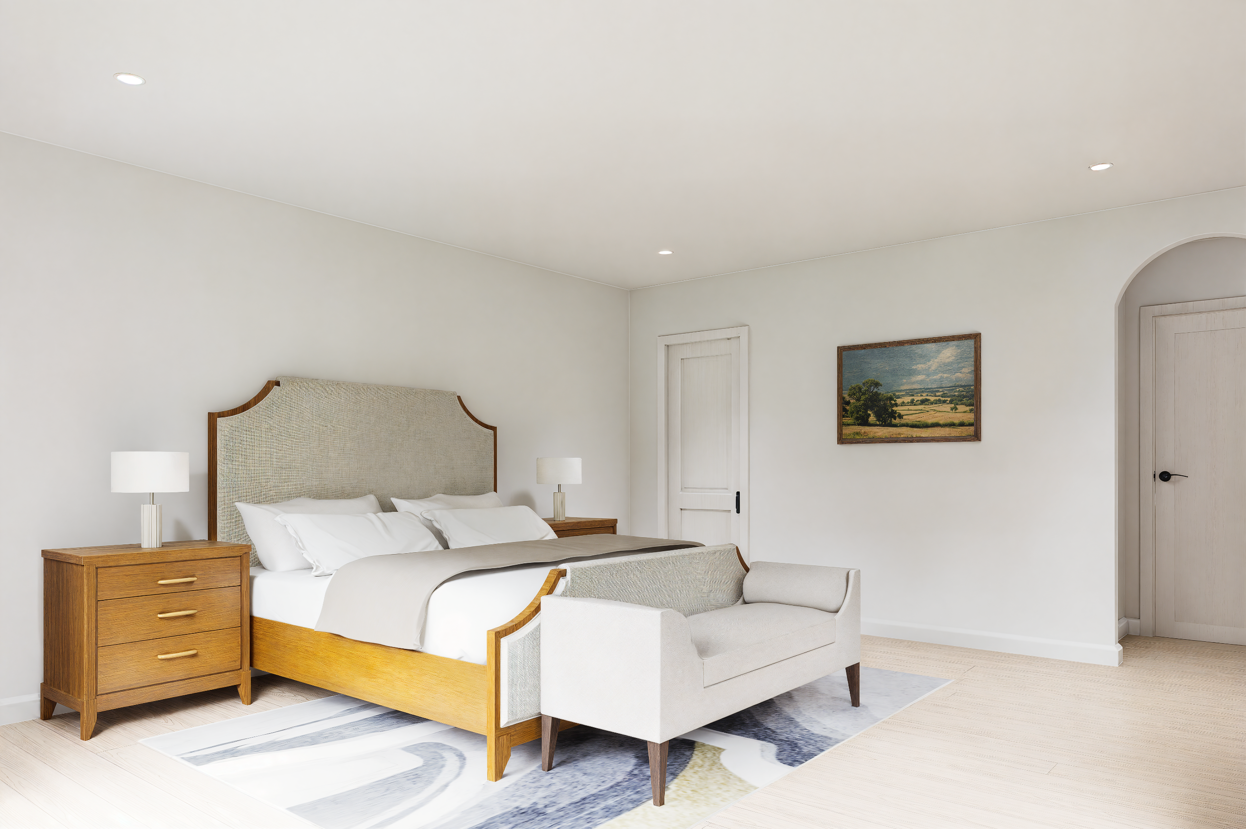 The Sophia — Primary Bedroom