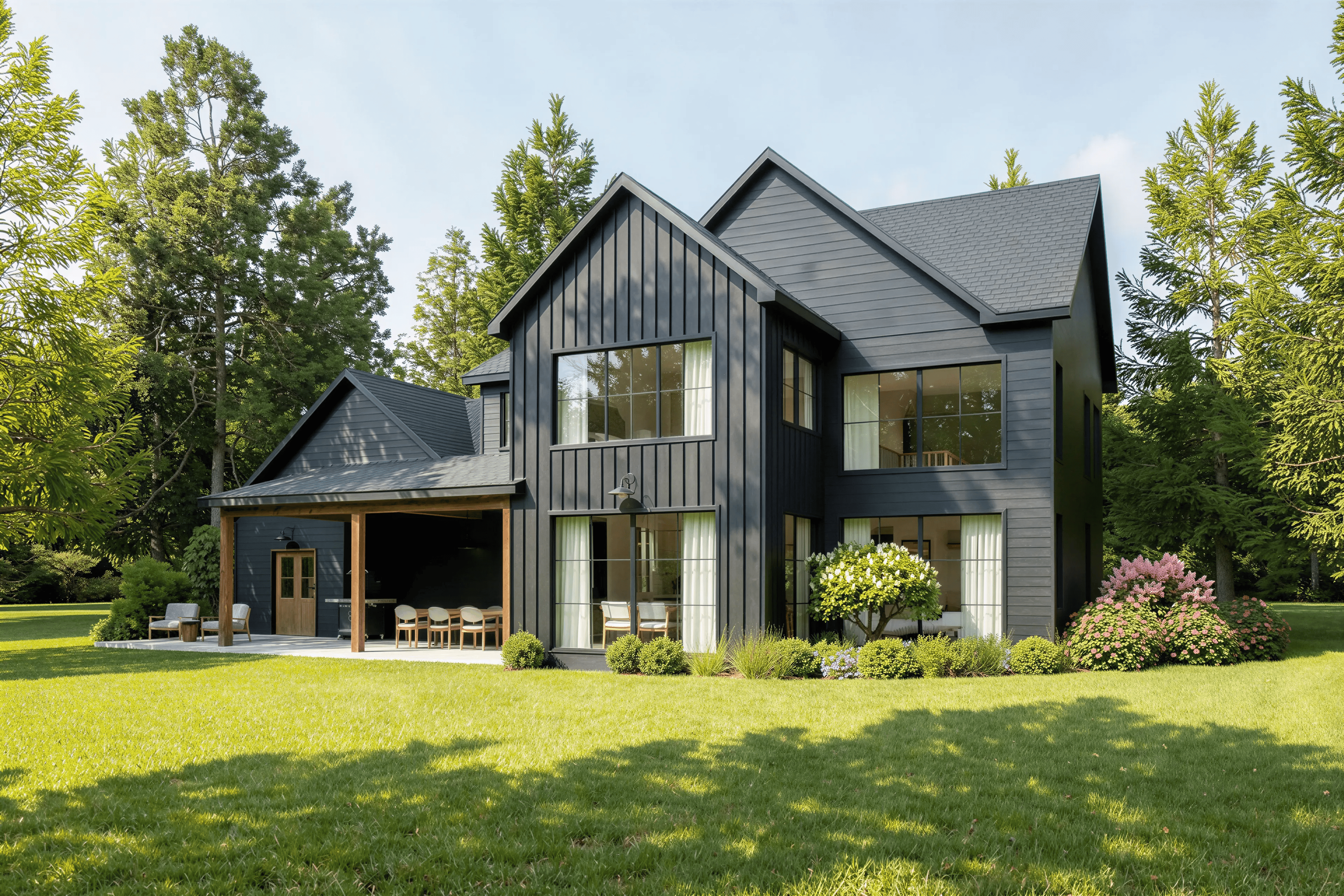 Rear Elevation & Outdoor Living