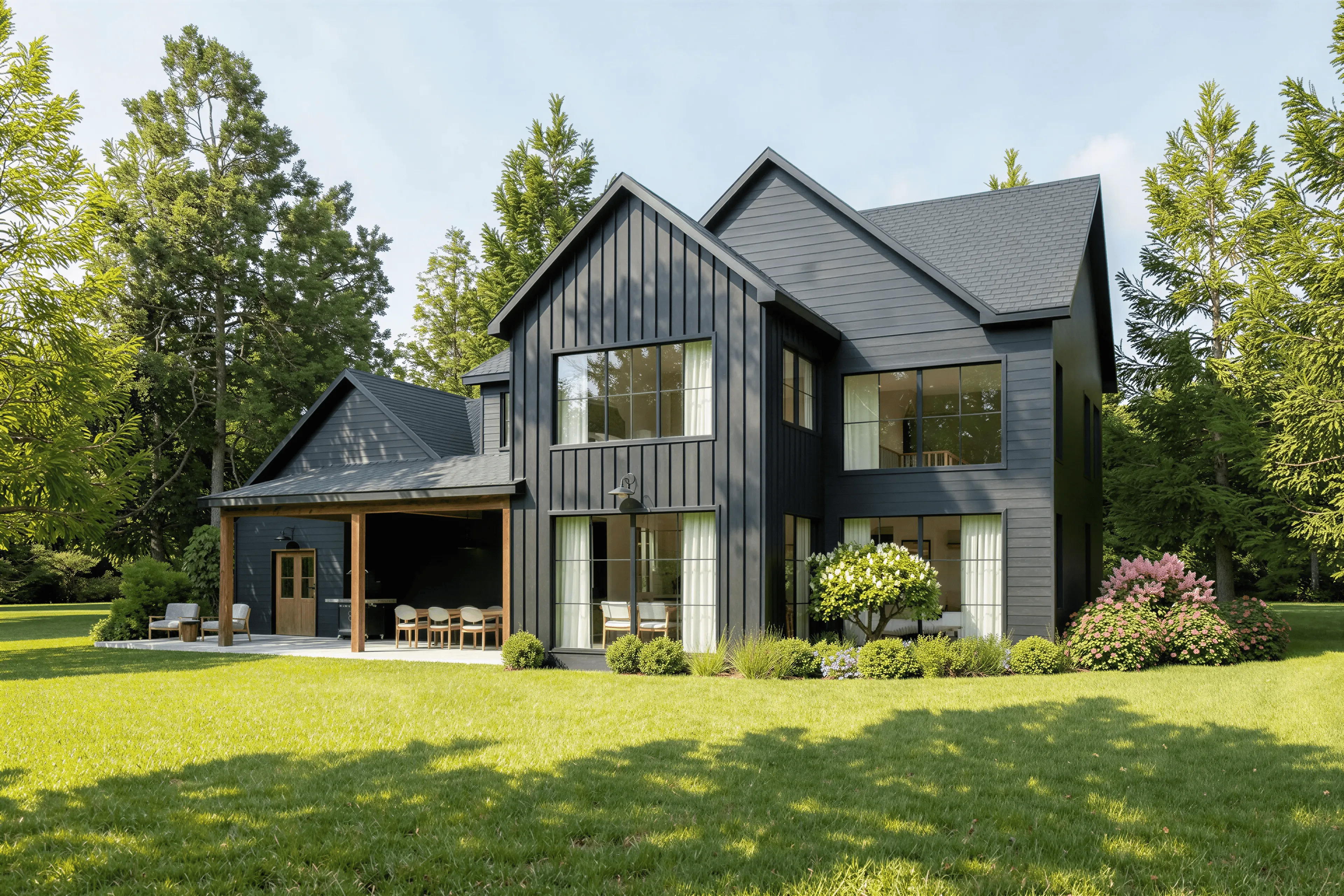 Rear Elevation & Outdoor Living