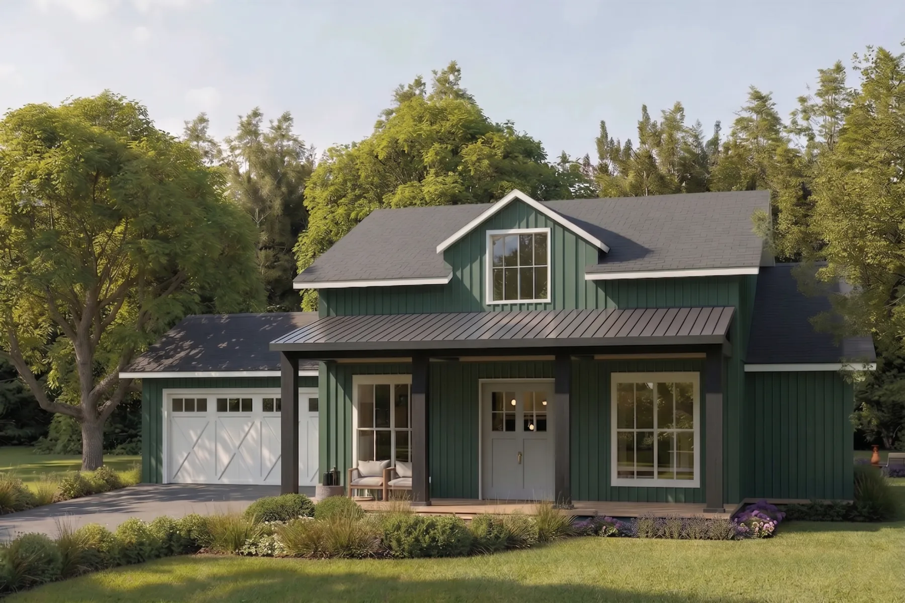 The Oaks — Exterior